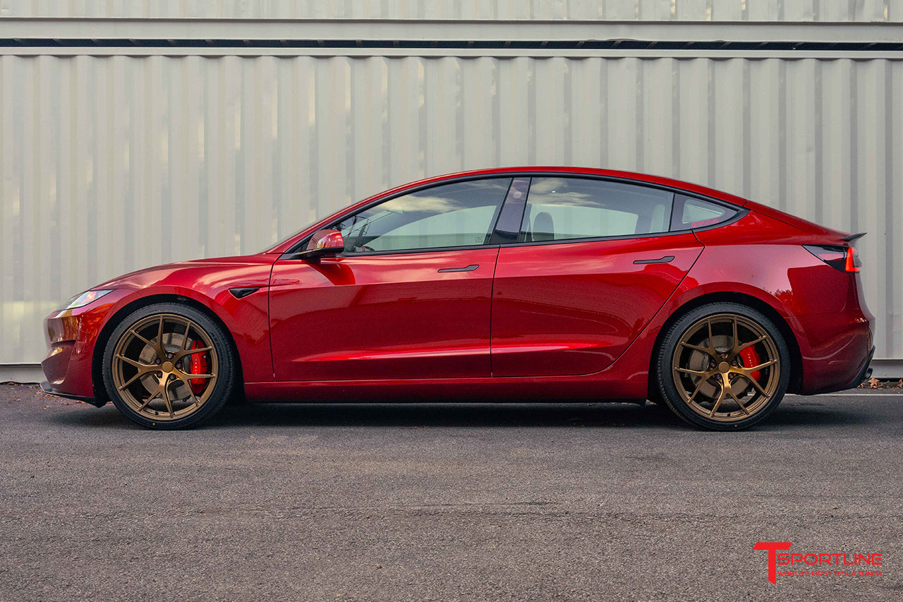 TXL115 20" Tesla Model 3 Fully Forged Lightweight Tesla Wheel and Tire Package (Set of 4)