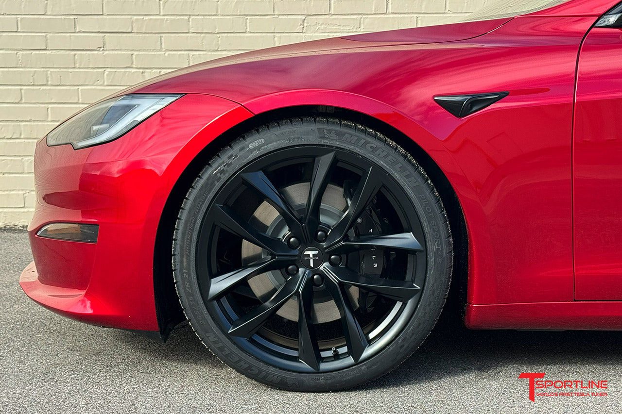 TSS 21" Tesla Model S Long Range & Plaid Wheel and Tire Package (Set of 4)