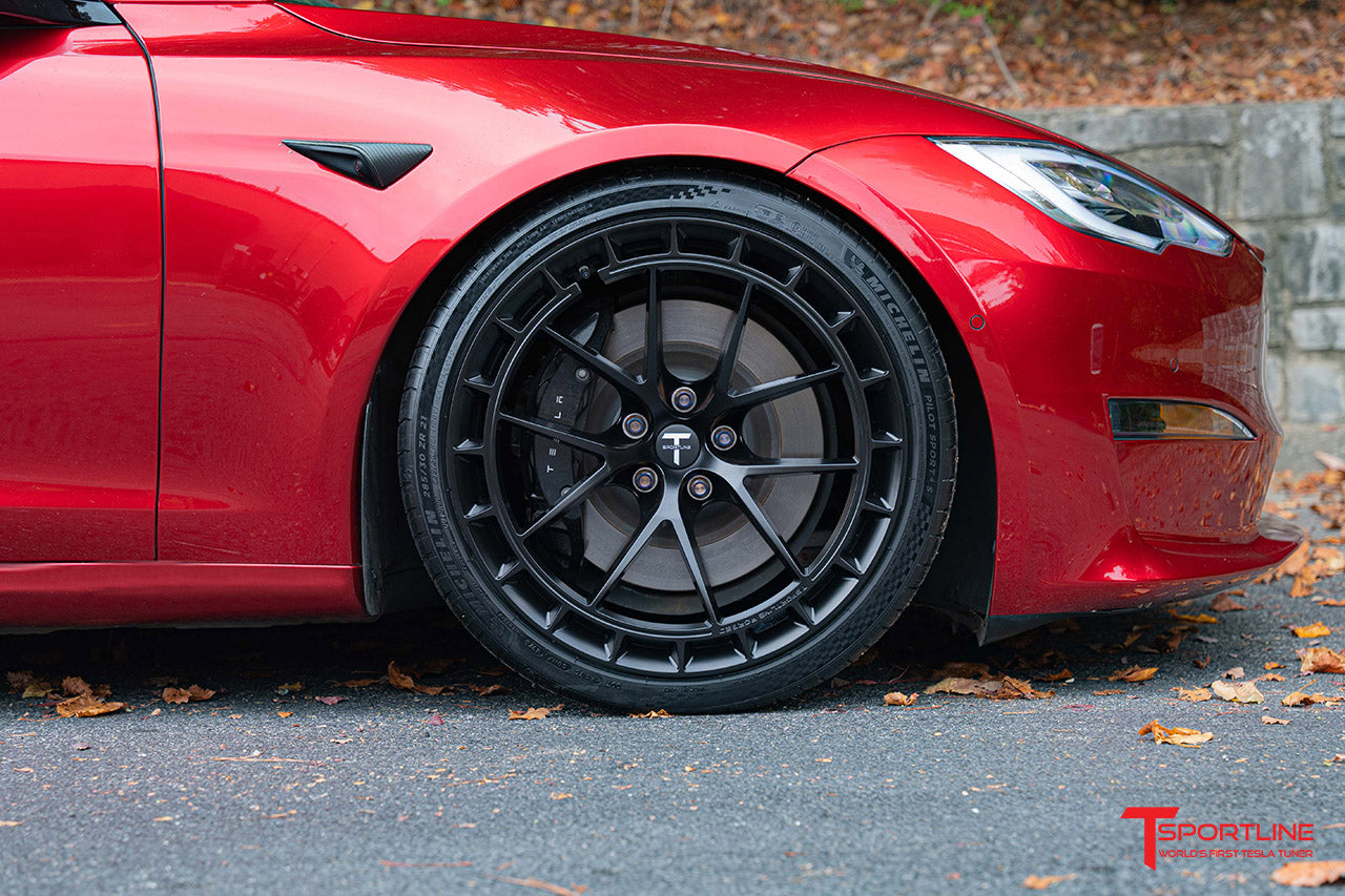 TSW115A Superwide Aero 21" Tesla Model S Long Range & Plaid Wheel (Set of 4)