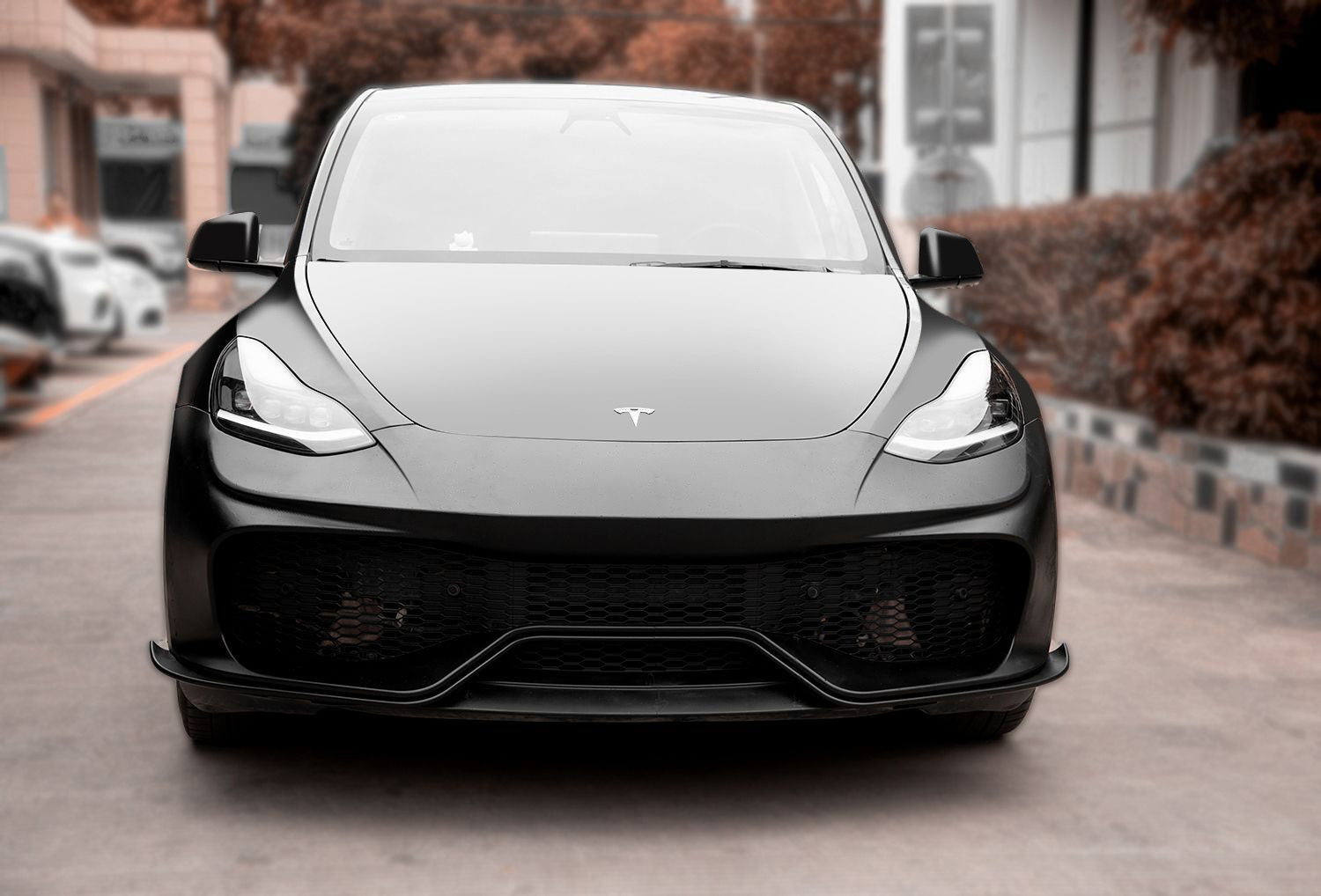 Tesla Model Y Aero Sport Body Kit with Front and Rear Bumper Fascias & Wing Spoiler