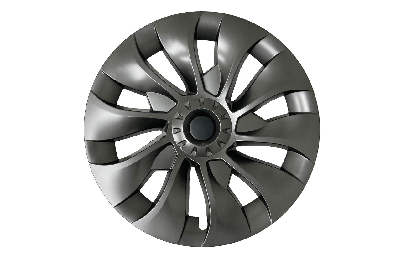 T310d Tesla Model 3 RangeMaxx Directional Uberturbine Styled Aero Wheel Cover Set for 18" Factory Tesla Wheel