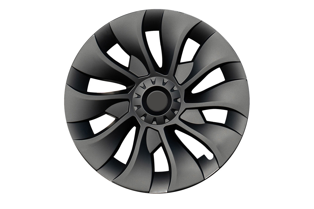 T310d Tesla Model 3 RangeMaxx Directional Uberturbine Styled Aero Wheel Cover Set for 18" Factory Tesla Wheel