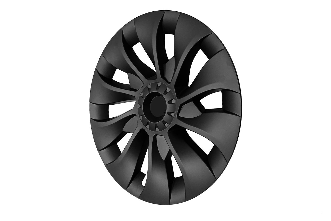 T310d Tesla Model 3 RangeMaxx Directional Uberturbine Styled Aero Wheel Cover Set for 18" Factory Tesla Wheel