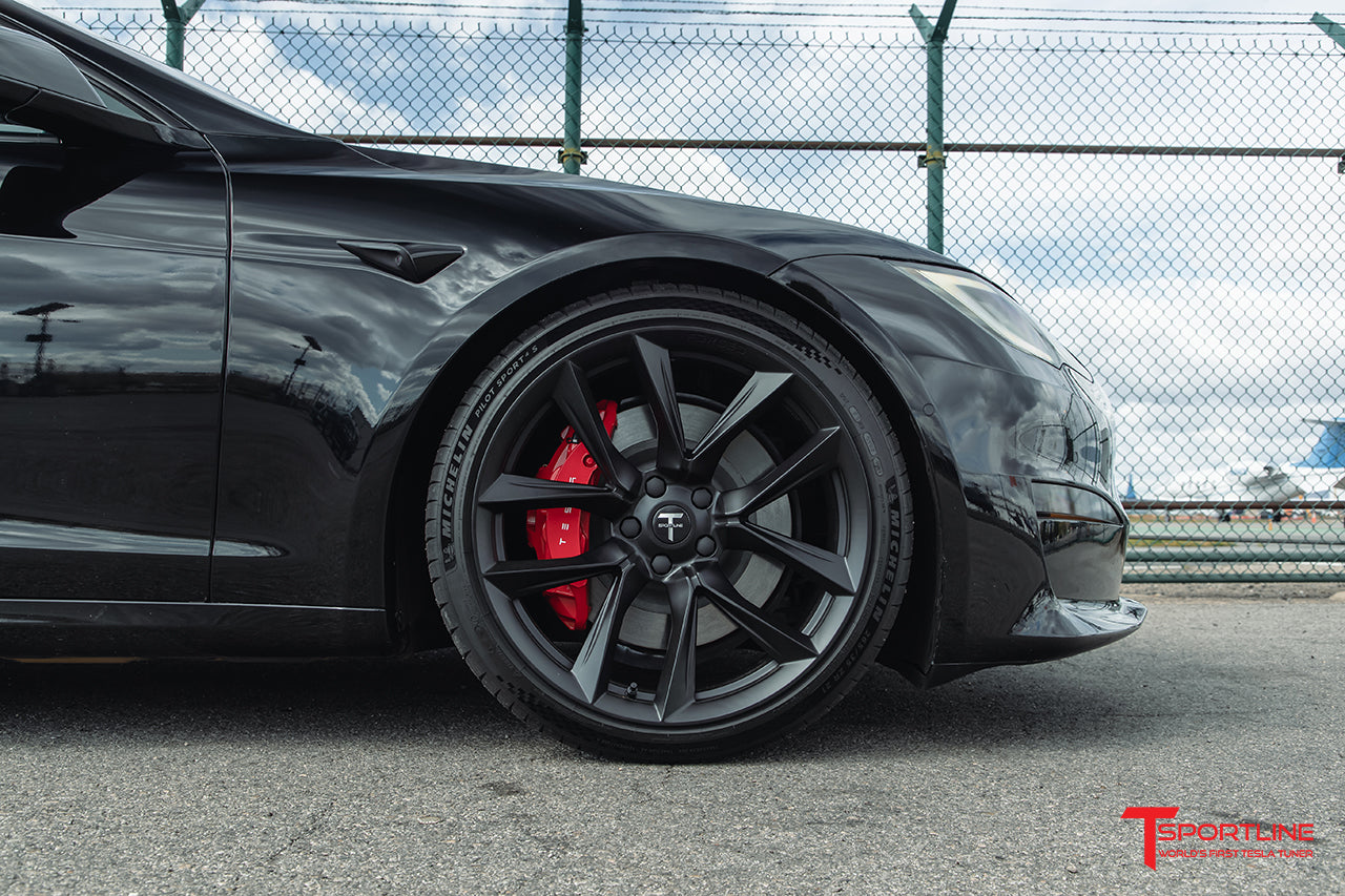 TSSF 21" Tesla Model S Long Range & Plaid Wheel and Tire Package (Set of 4)