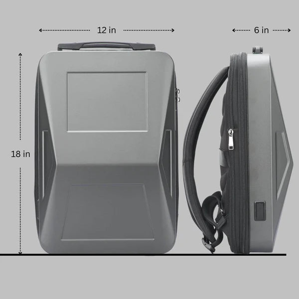 CyberBackPack 2.0 - Hardcover Laptop and Gear Back Pack for Tesla CyberTruck Enthusiasts