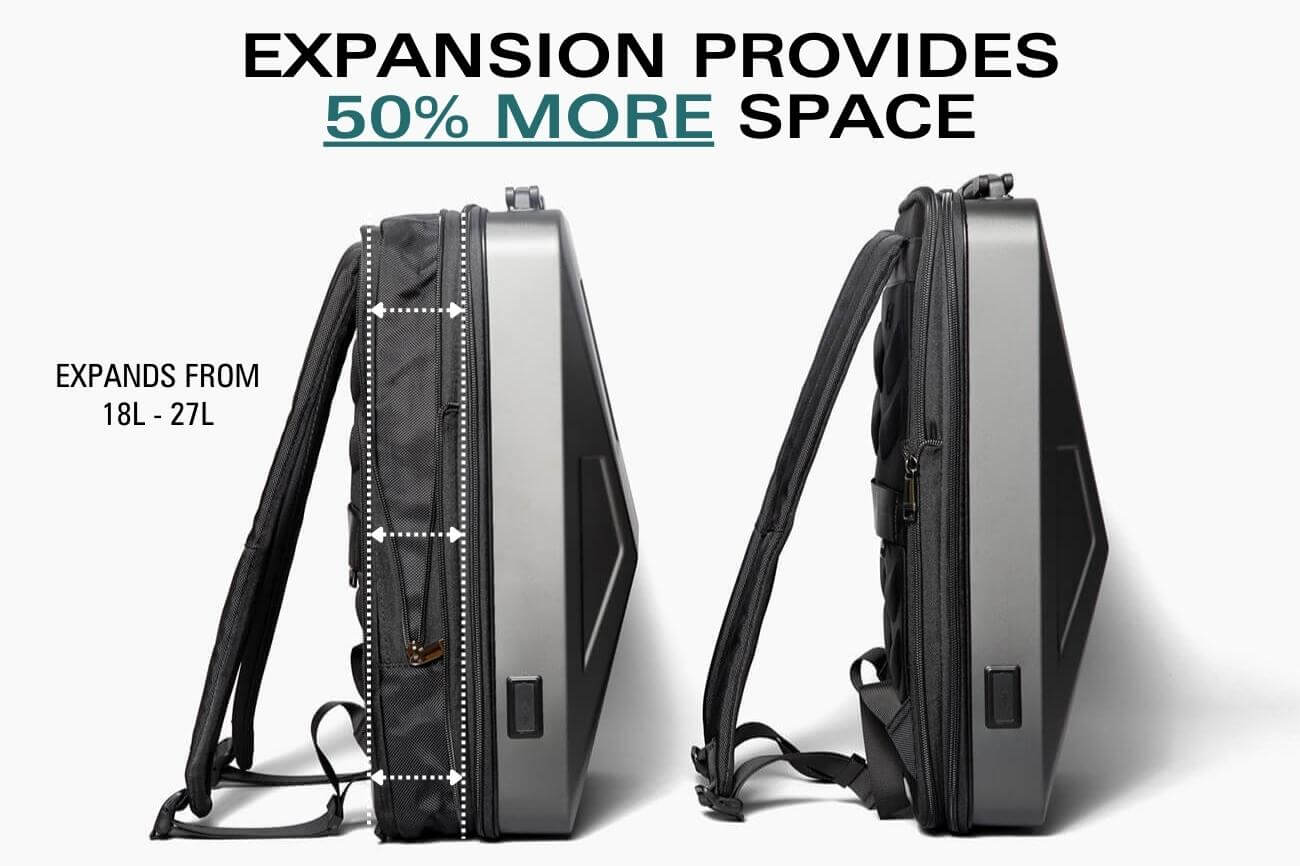 CyberBackPack 2.0 - Hardcover Laptop and Gear Back Pack for Tesla CyberTruck Enthusiasts