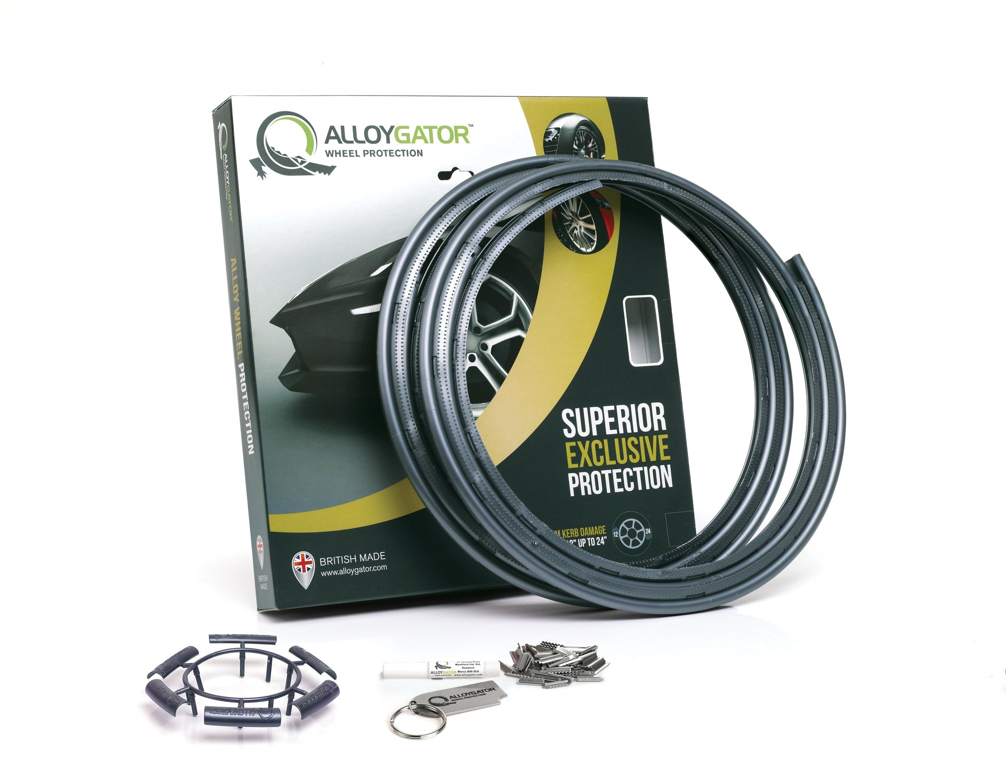 Tesla Wheel Rim Protection System - AlloyGator Curb Rash Guards (Set of 4)