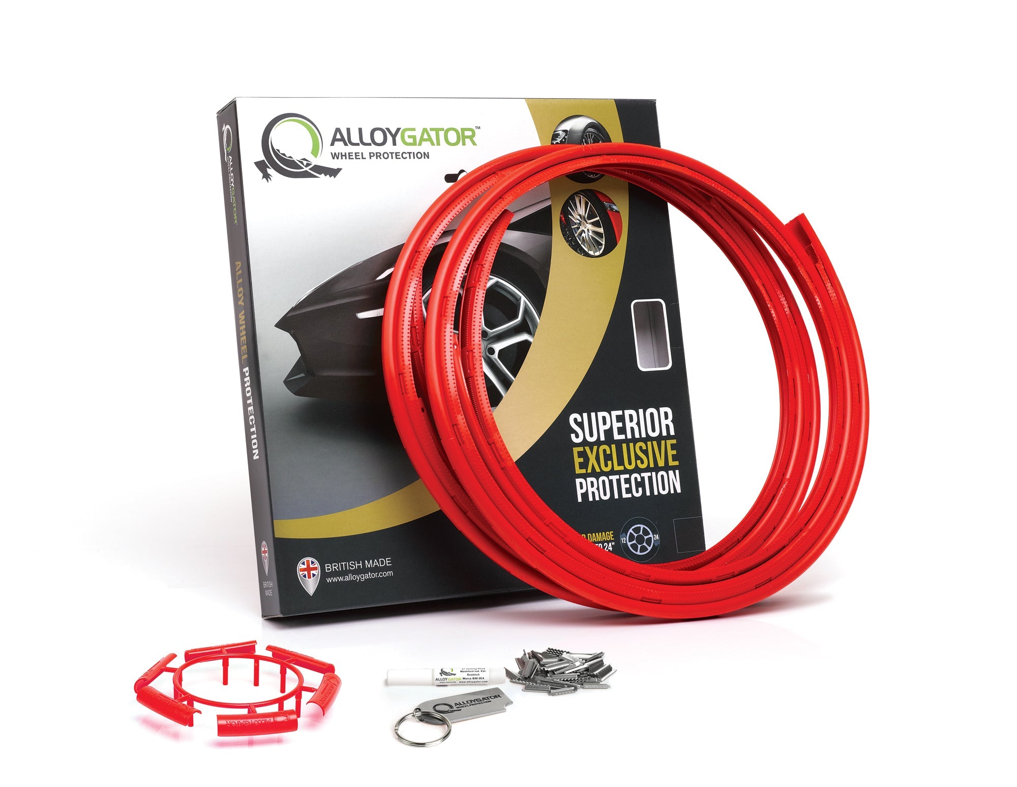 Tesla Wheel Rim Protection System - AlloyGator Curb Rash Guards (Set of 4)