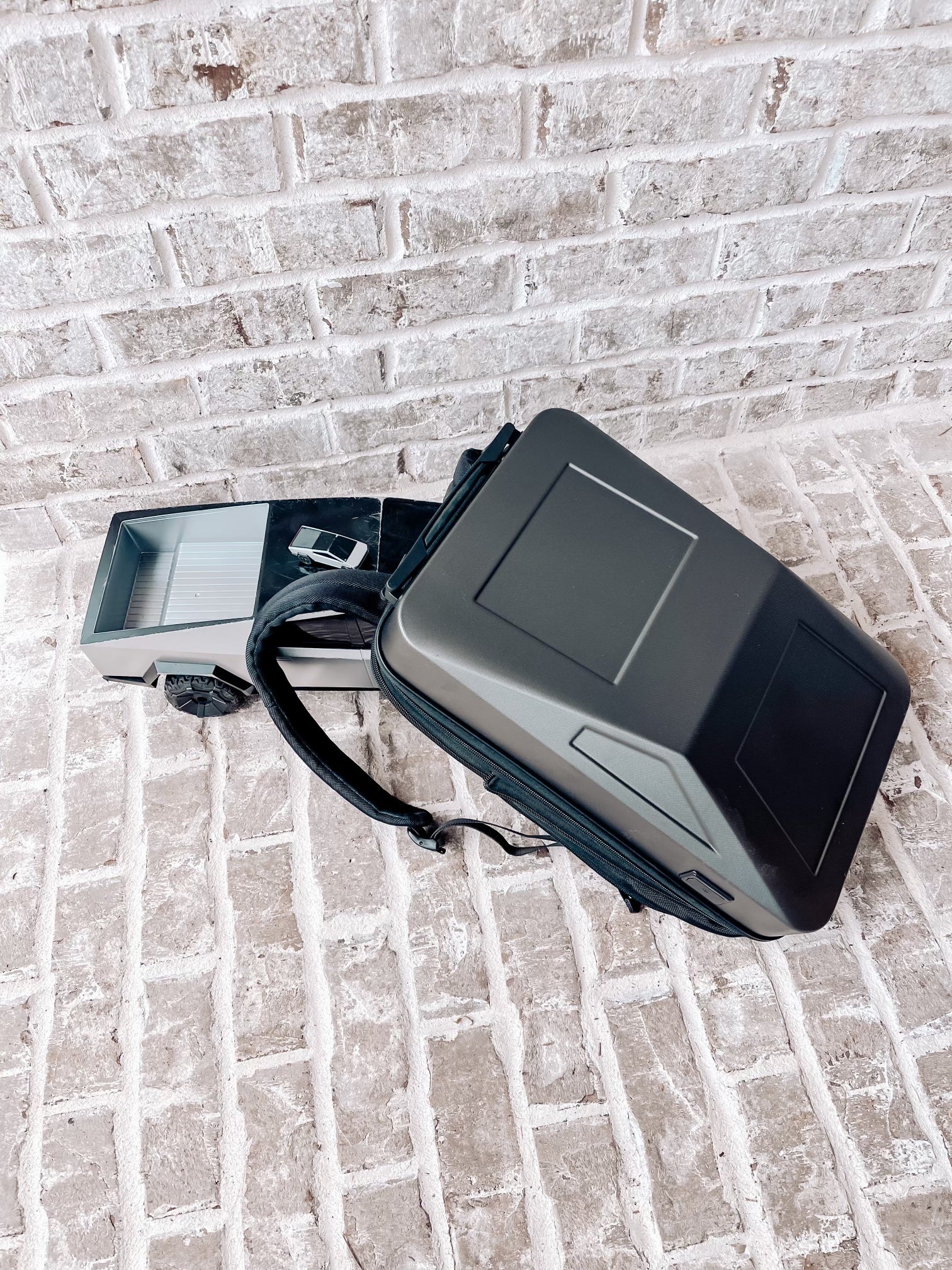 CyberBackPack 2.0 - Hardcover Laptop and Gear Back Pack for Tesla CyberTruck Enthusiasts