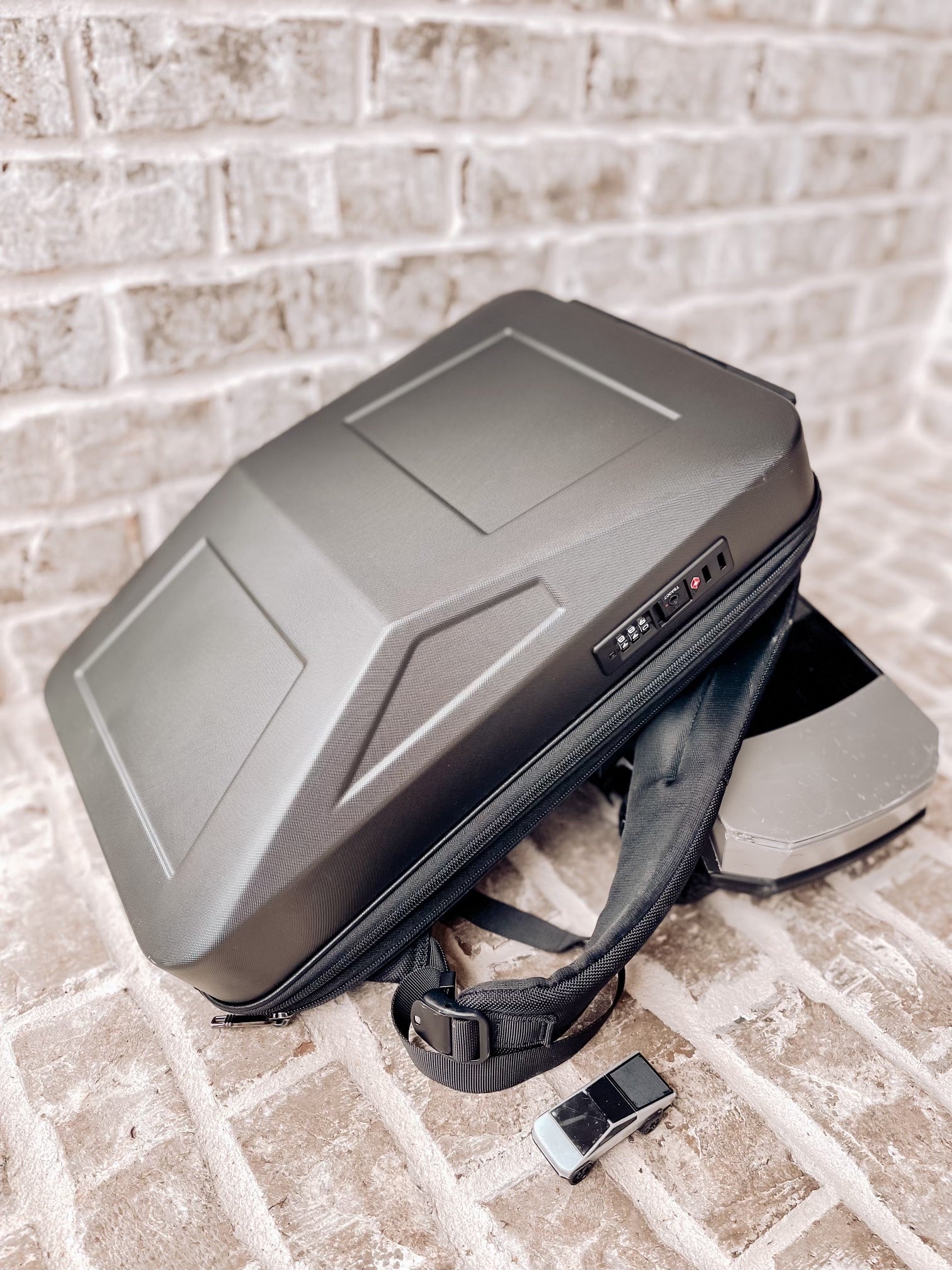 CyberBackPack 2.0 - Hardcover Laptop and Gear Back Pack for Tesla CyberTruck Enthusiasts