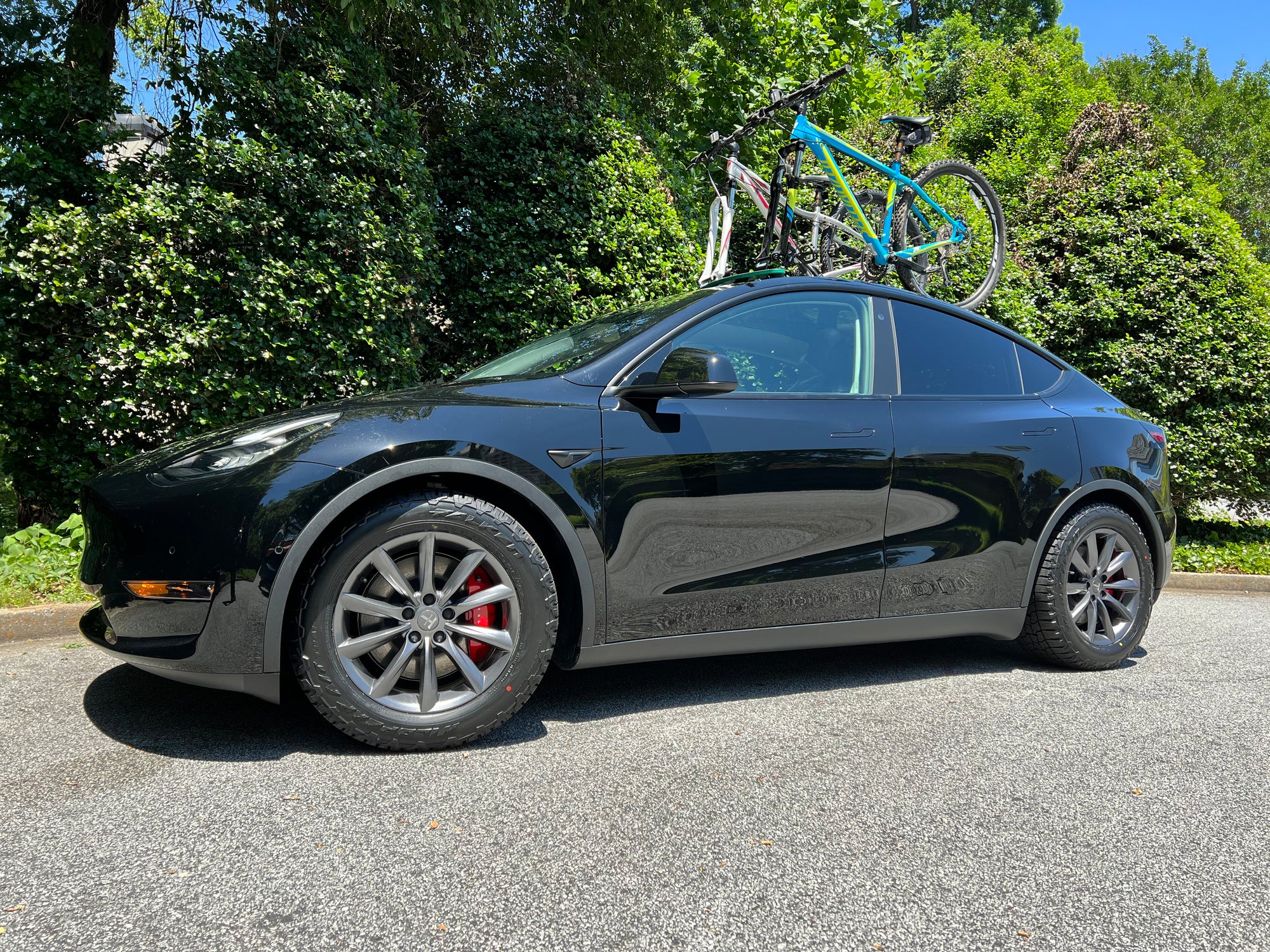 TST 18" Tesla Model Y Overland Adventure Wheel And Tire Package (Set Of 4)