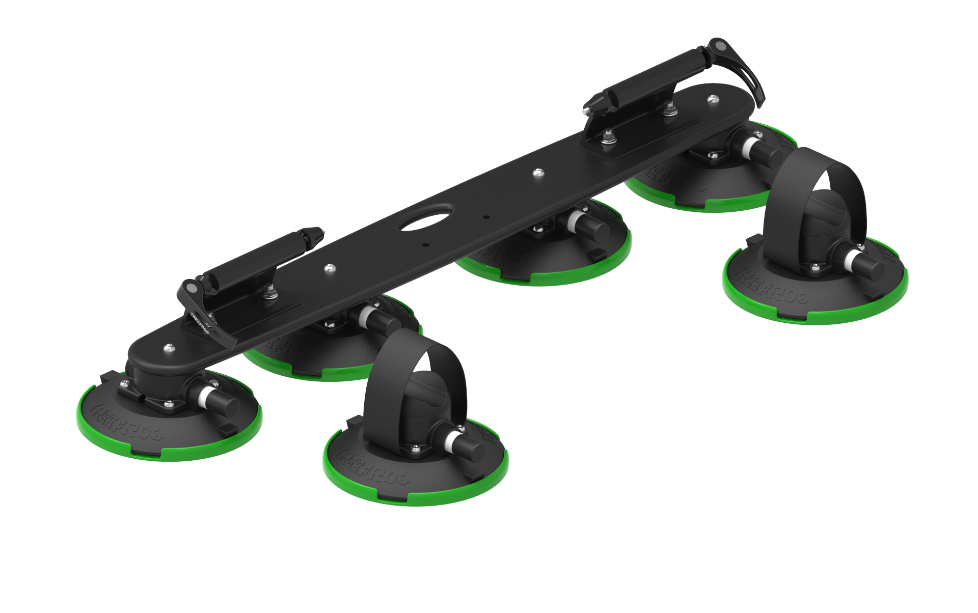 Tesla Vacuum Cup Quick Mount Roof Road & Mountain Bike Rack TreeFrog Elite 2 Double / Two Bicycle Carrier