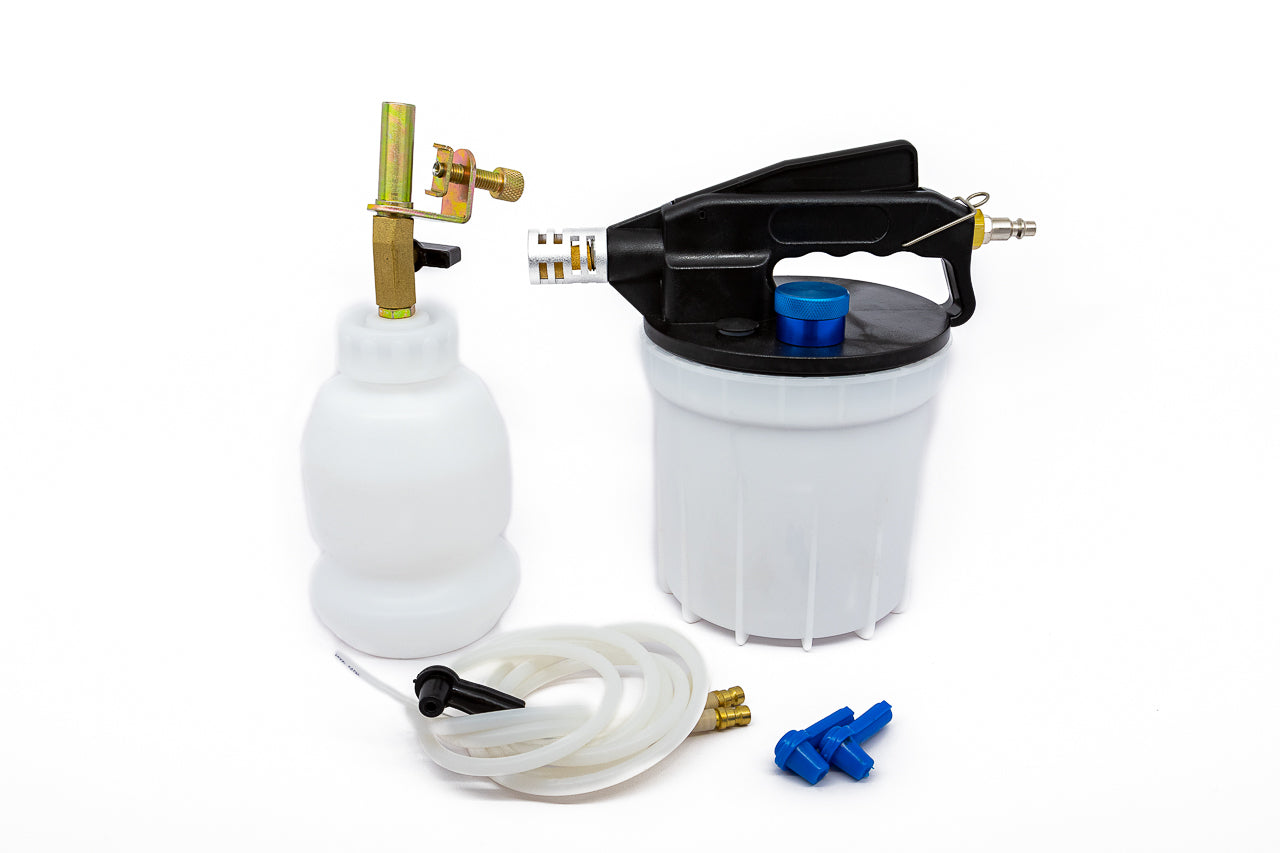 Auto Brake Fluid Bleeder Adapter Kit 17 Pcs Master Cylinder Bleeder Tool Kit  for Most Vehicles Brake Fluid Bleeding or Refilling 