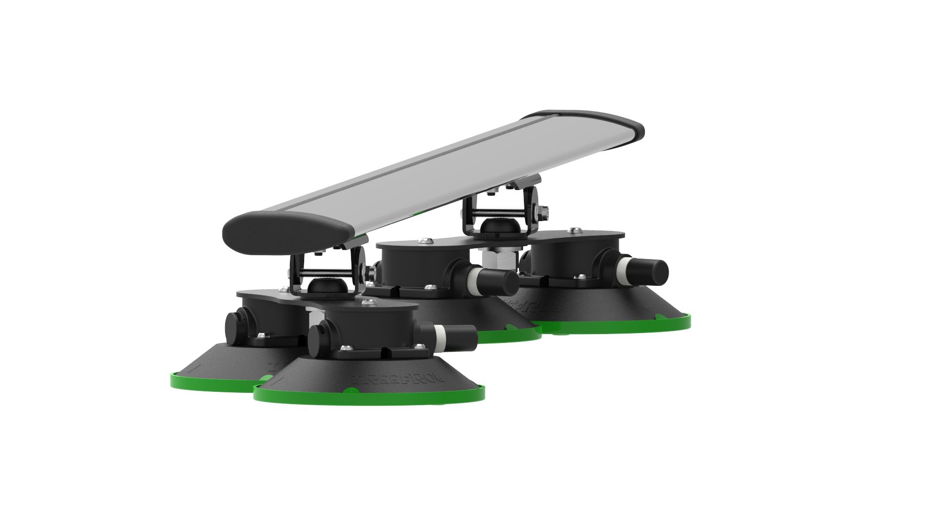 Tesla Vacuum Cup Quick Mount Crossbar Multi-Sport & Cargo TreeFrog Pro Roof Rack