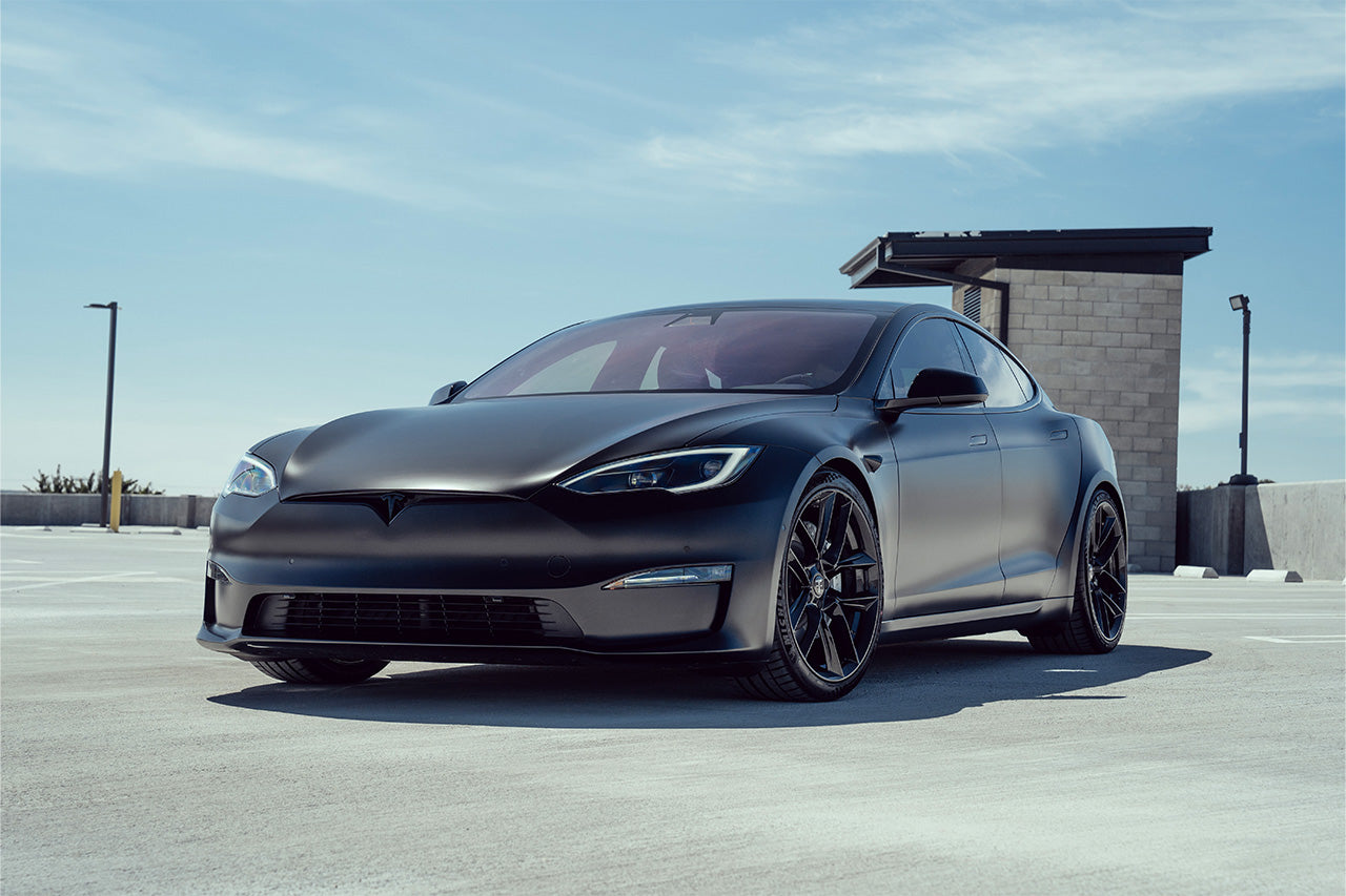 Headlights Smoke Tint For Tesla Model X (2016+ Including Plaid) Clear PPF (8mil