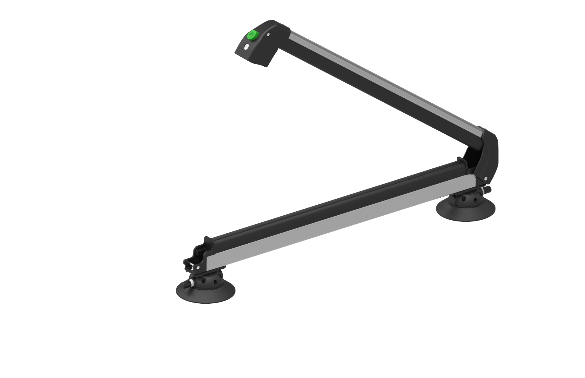 TreeFrog Pro Vacuum Cup Quick Mount Tesla Ski & Snowboard Carrier Roof Rack for Tesla Model S / X & 3 / Y