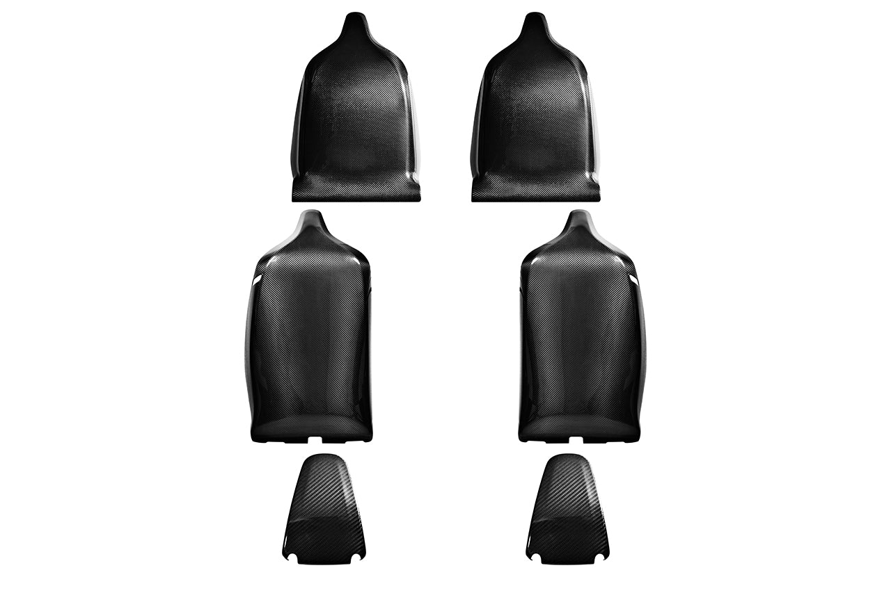 Tesla Model X Carbon Fiber Seat Back Set (2016 - 2019)