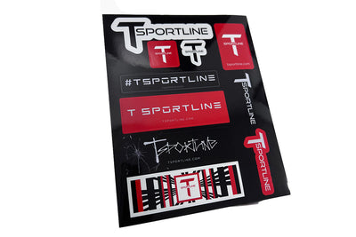 Tsort Tesla Tesla Emblems and Decals - T Sportline - Tesla Model S, 3, X & Y ...