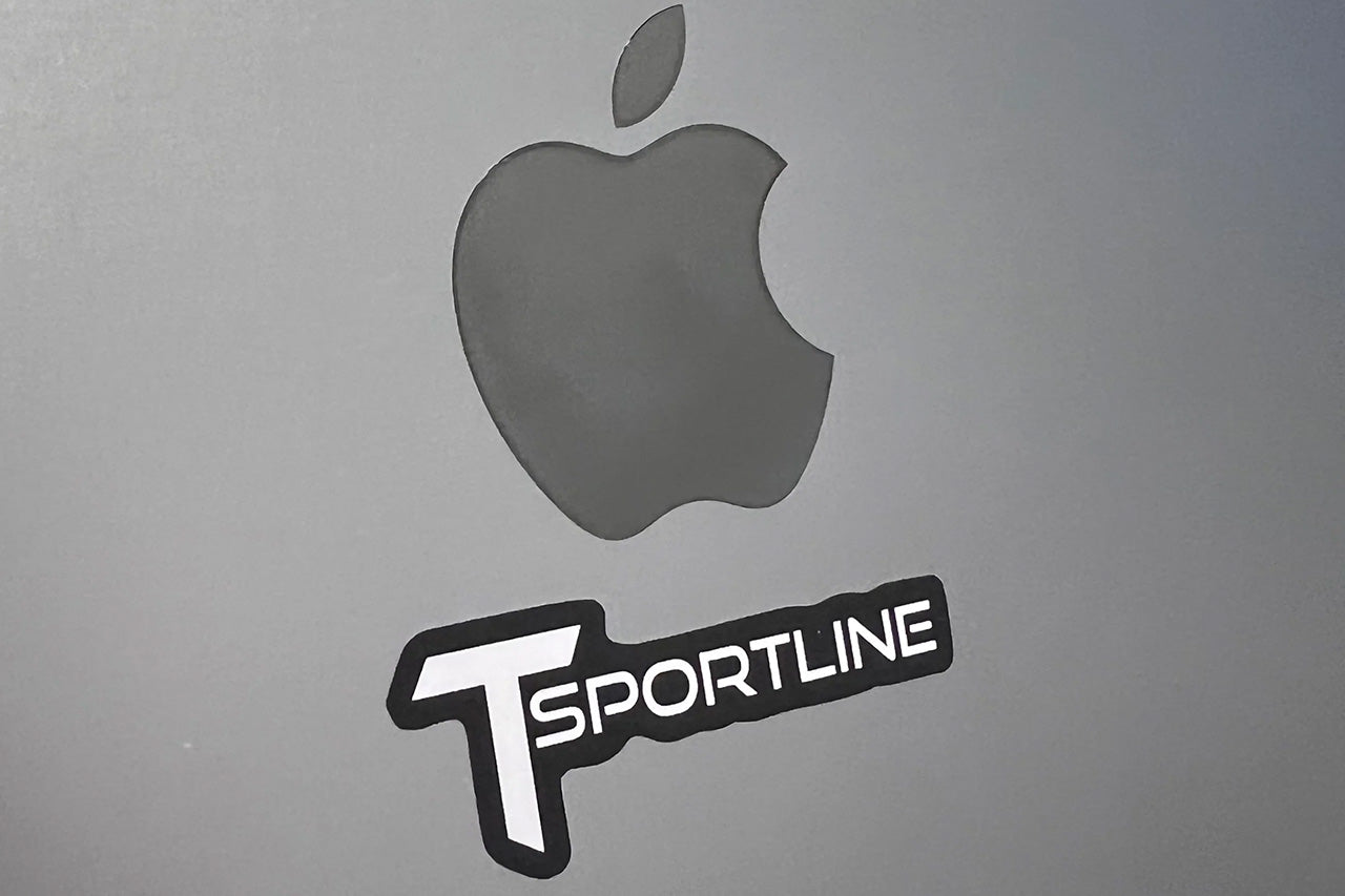 T Sportline Logo, Tesla Cybertruck Window Crack, Plaid Decal & Sticker 10-Pack
