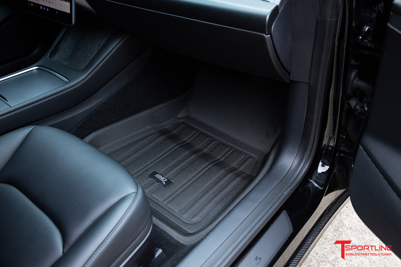 Tesla Model Y MAXpider 3D Elitect All-Weather Custom Fit Floor Liner Mats (Set of 3)