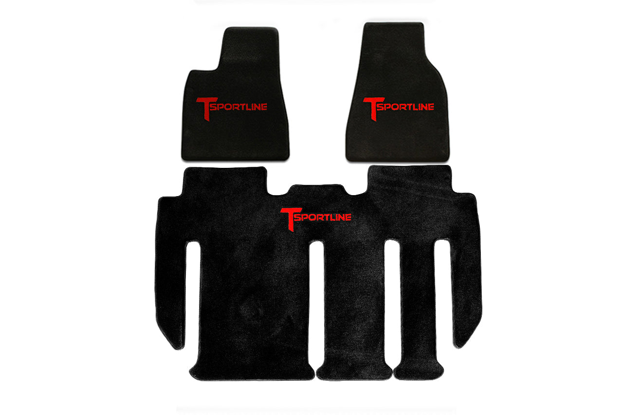 Tesla Model X Elite 52oz Floor Mat Set (2016 - 2020)