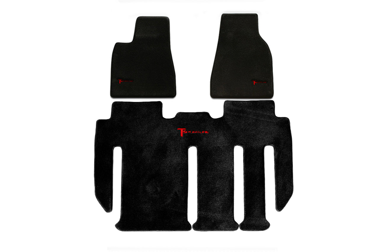 Tesla Model X Elite 52oz Floor Mat Set (2021 - Present)