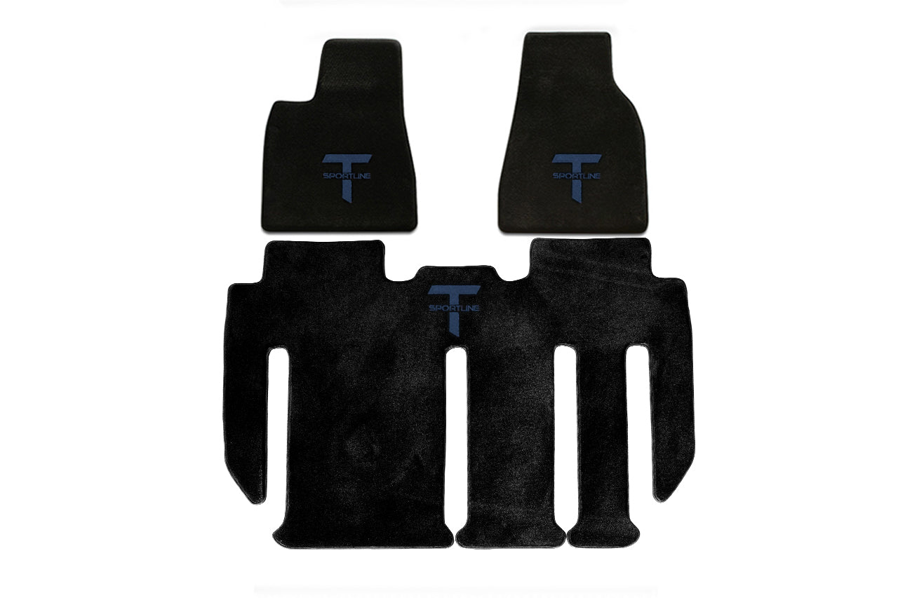 Tesla Model X Elite 52oz Floor Mat Set (2016 - 2020) - Right Hand Drive (International)