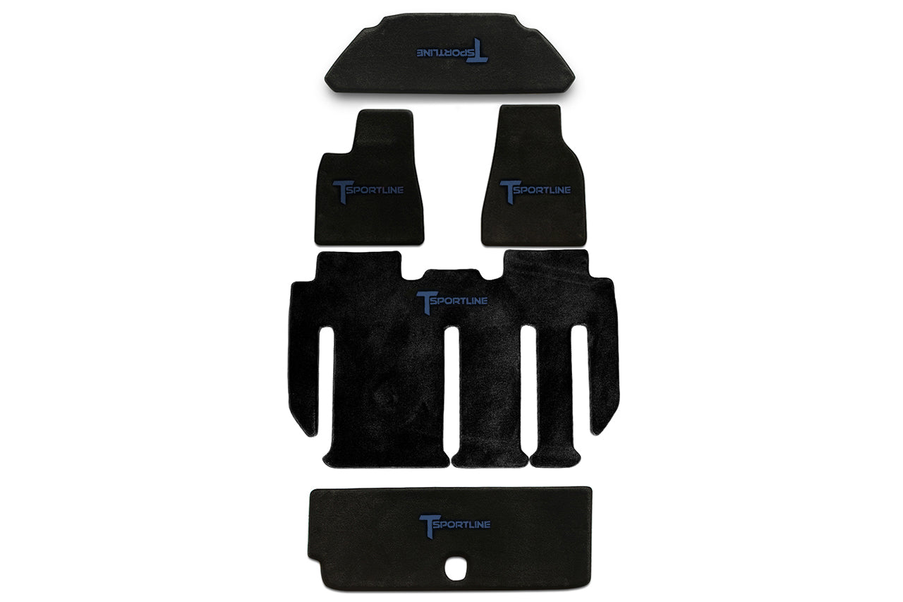 Tesla Model X Elite 52oz Floor Mat Set (2016 - 2020) - Right Hand Drive (International)