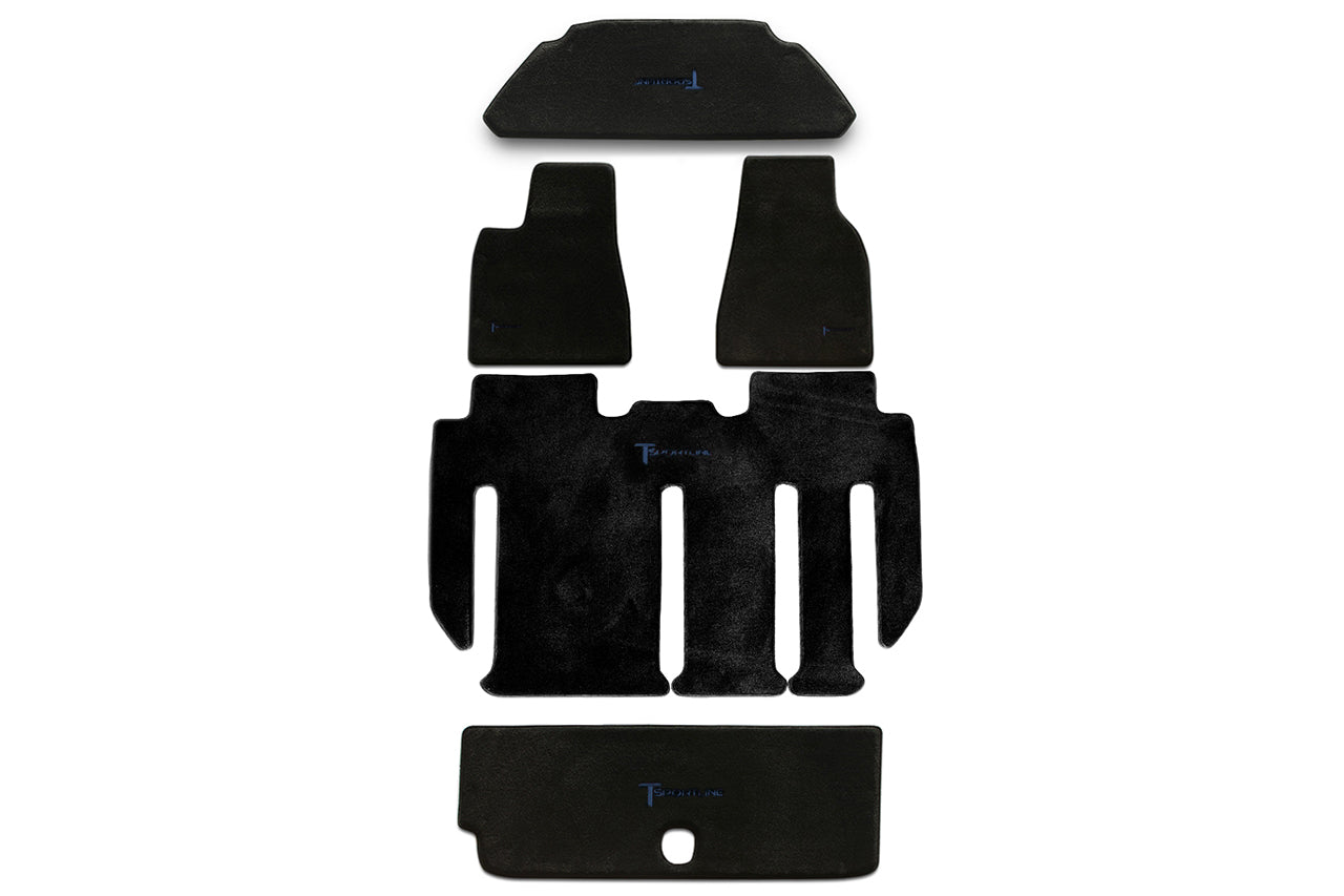 Tesla Model X Elite 52oz Floor Mat Set (2021 - Present)
