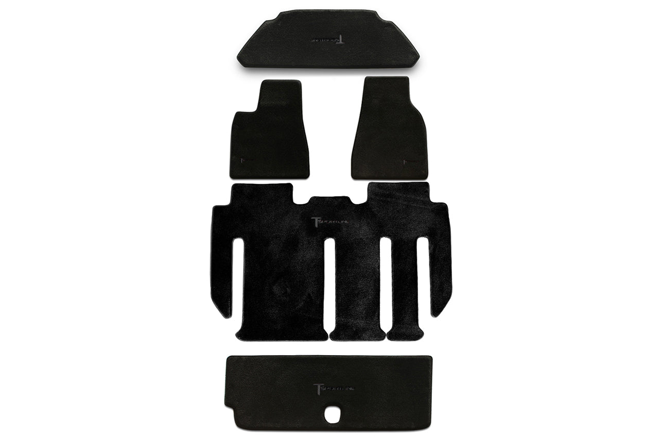 Tesla Model X Elite 52oz Floor Mat Set (2016 - 2020) - Right Hand Drive (International)