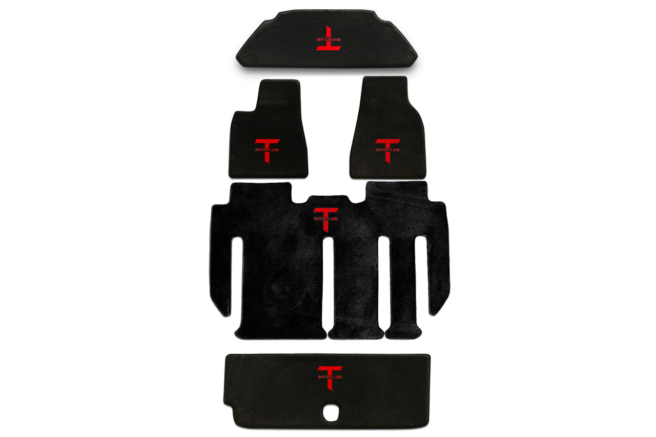 Tesla Model X Elite 52oz Floor Mat Set (2016 - 2020) - Right Hand Drive (International)