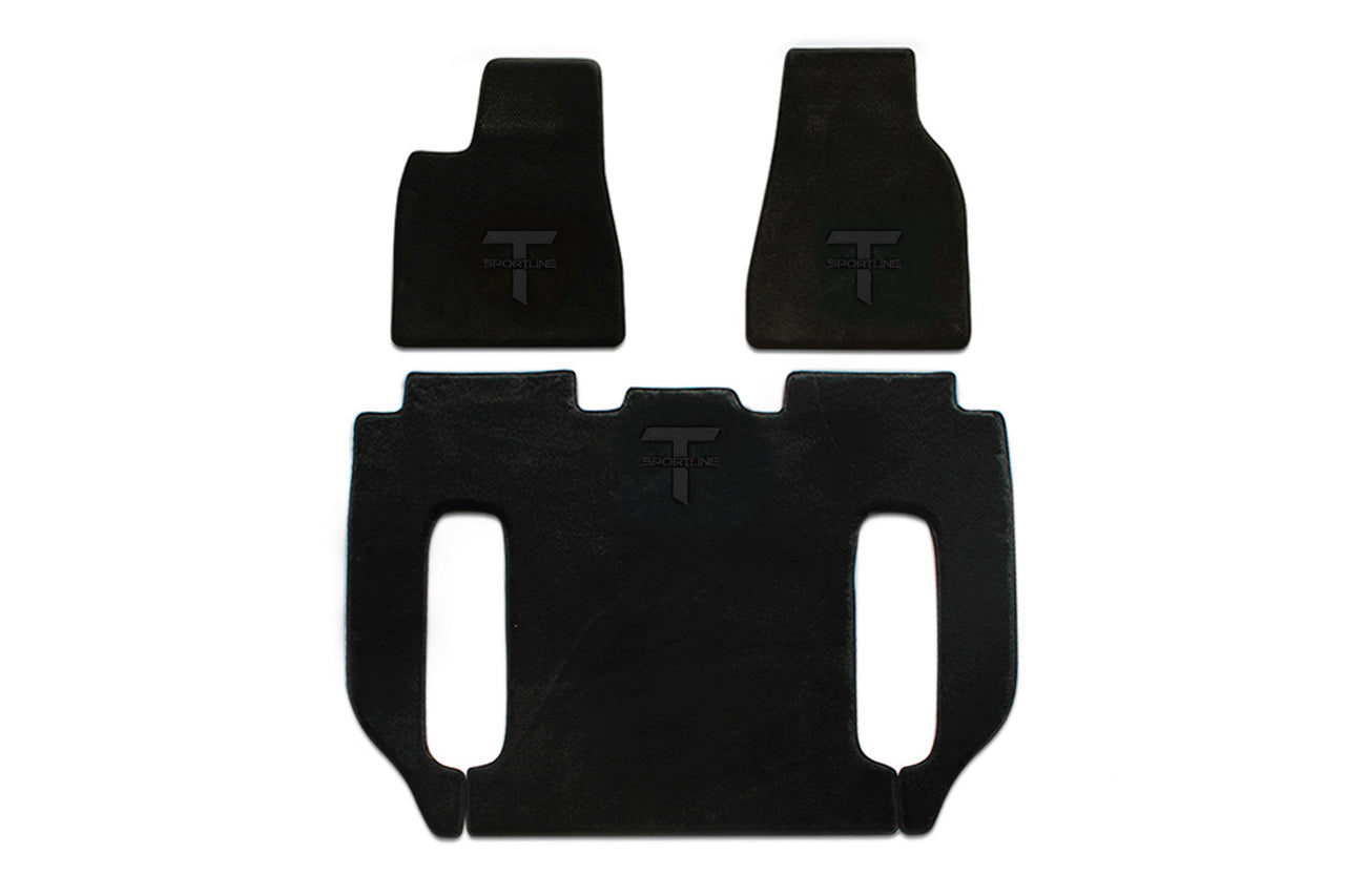 Tesla Model X Elite 52oz Floor Mat Set (2016 - 2020)