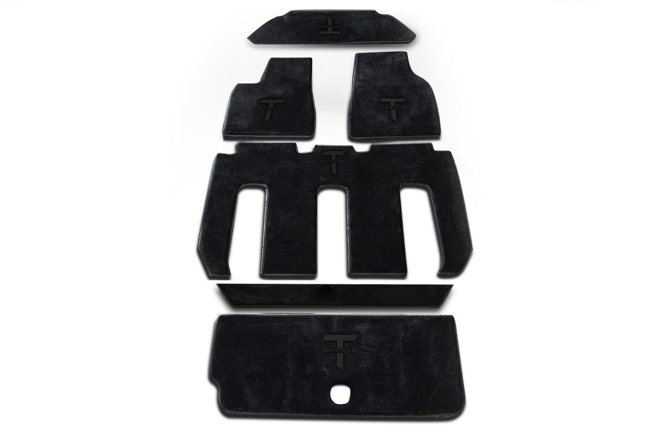 Tesla Model X Elite 52oz Floor Mat Set (2016 - 2020)