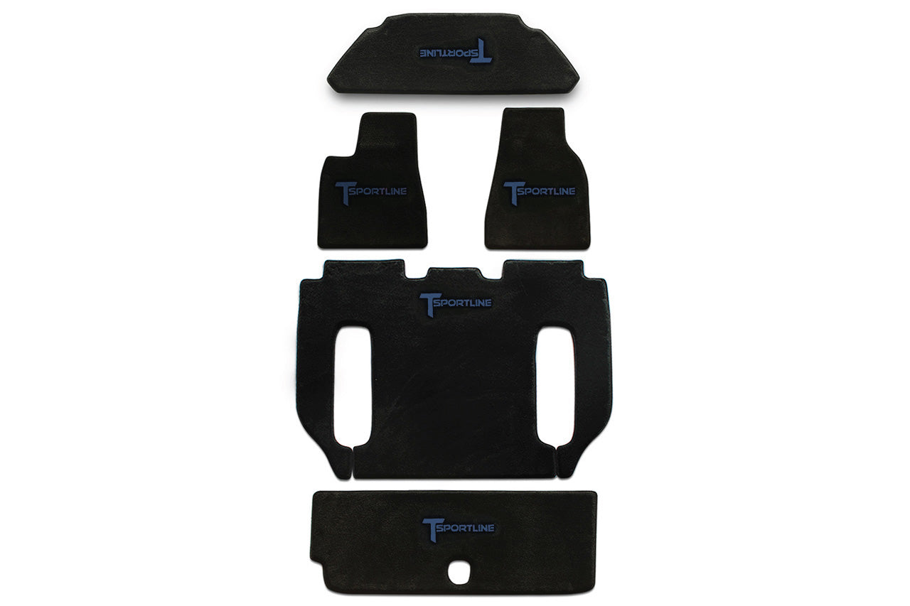 Tesla Model X Elite 52oz Floor Mat Set (2021 - Present)