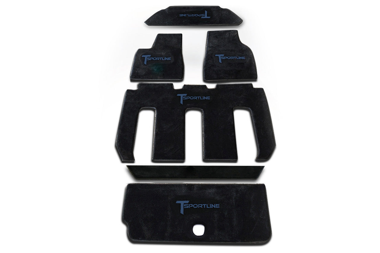 Tesla Model X Elite 52oz Floor Mat Set (2021 - Present)