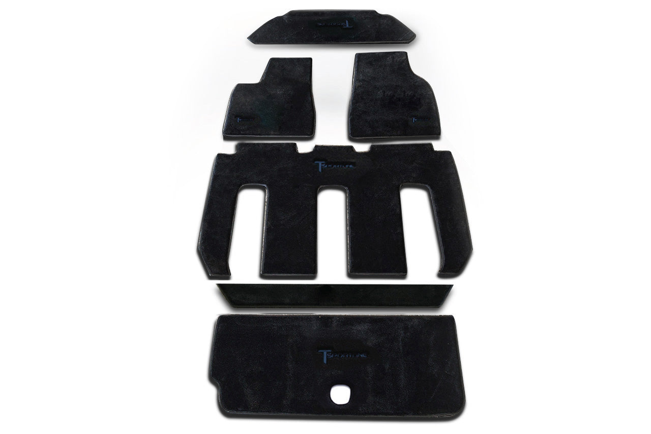 Tesla Model X Elite 52oz Floor Mat Set (2016 - 2020)