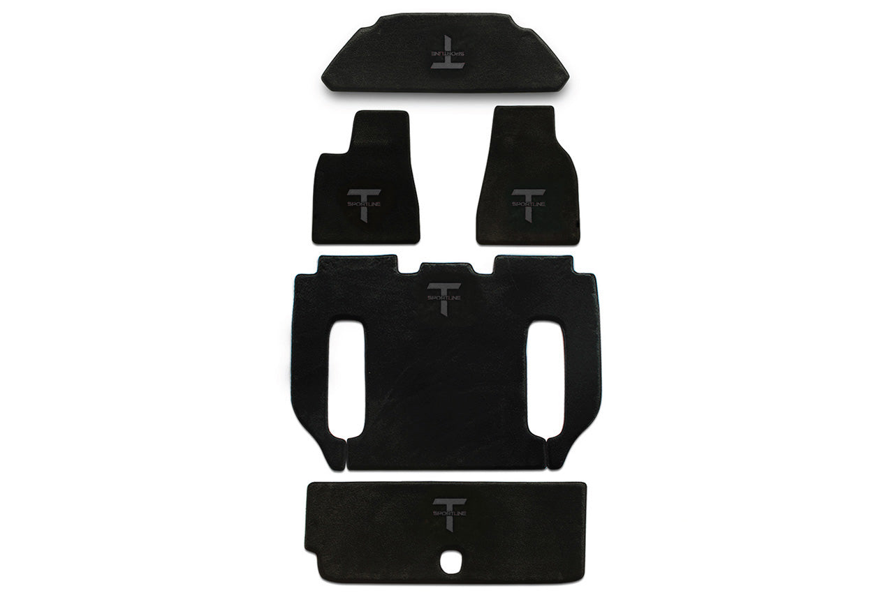 Tesla Model X Elite 52oz Floor Mat Set (2021 - Present)