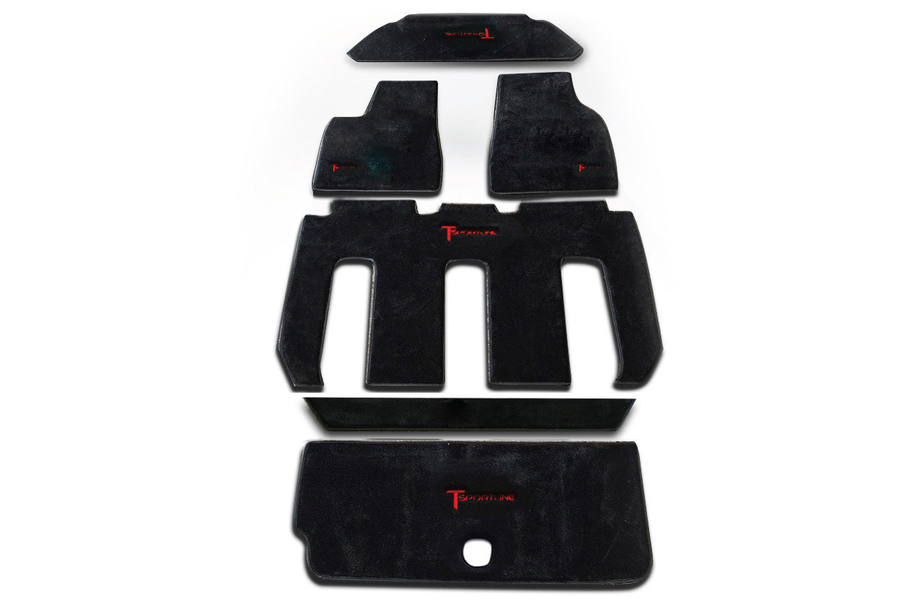 Tesla Model X Elite 52oz Floor Mat Set (2016 - 2020)
