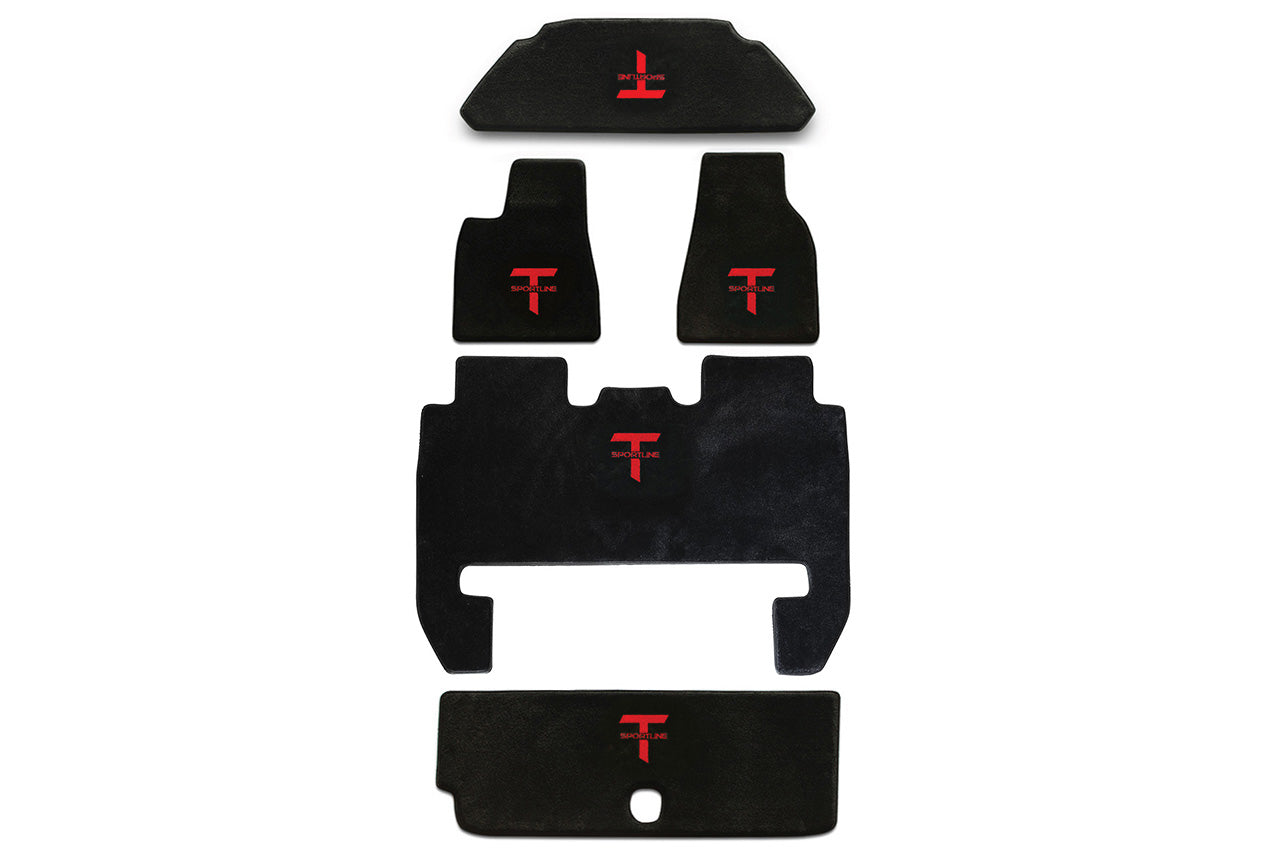 Tesla Model X Elite 52oz Floor Mat Set (2016 - 2020)