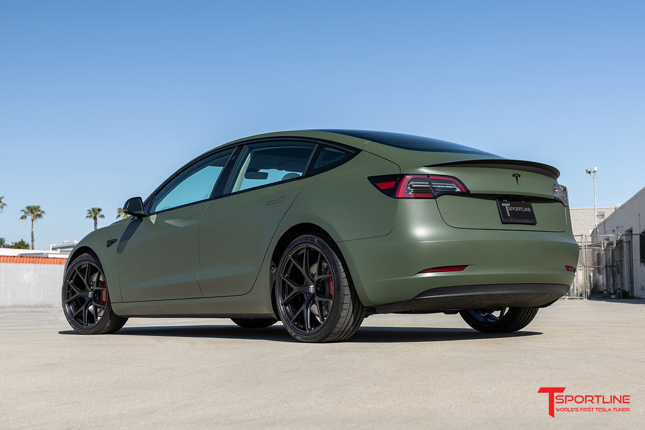 Tesla Model 3 TXL115 20" Fully Forged Lightweight Tesla Wheel and Tire Package (Set of 4) Open Box Special!