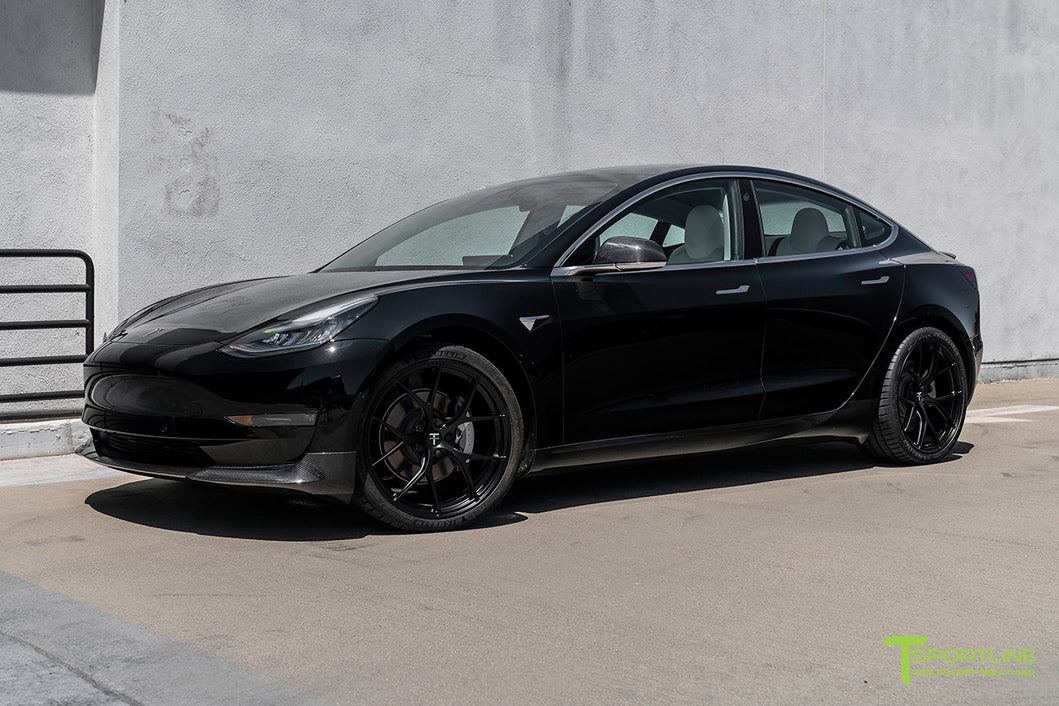 Kit tuning carbone sport pour Tesla Model 3 2017 2018 2019 2020 2021