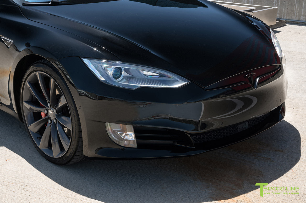 Tesla Model S Front Bumper Facelift Refresh for Tesla Model S - T Sportline  - Tesla Model S, 3, X & Y Accessories