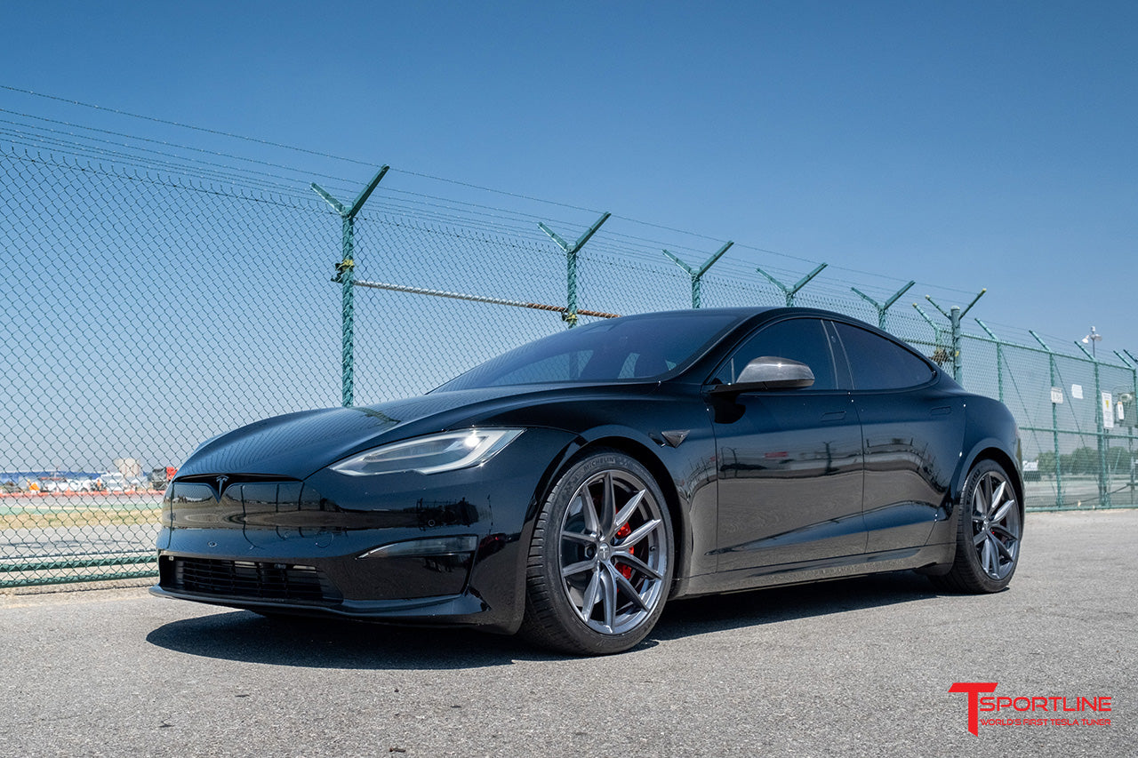 TSF 20" Tesla Model S Long Range & Plaid Wheel and Tire Package (Set of 4)