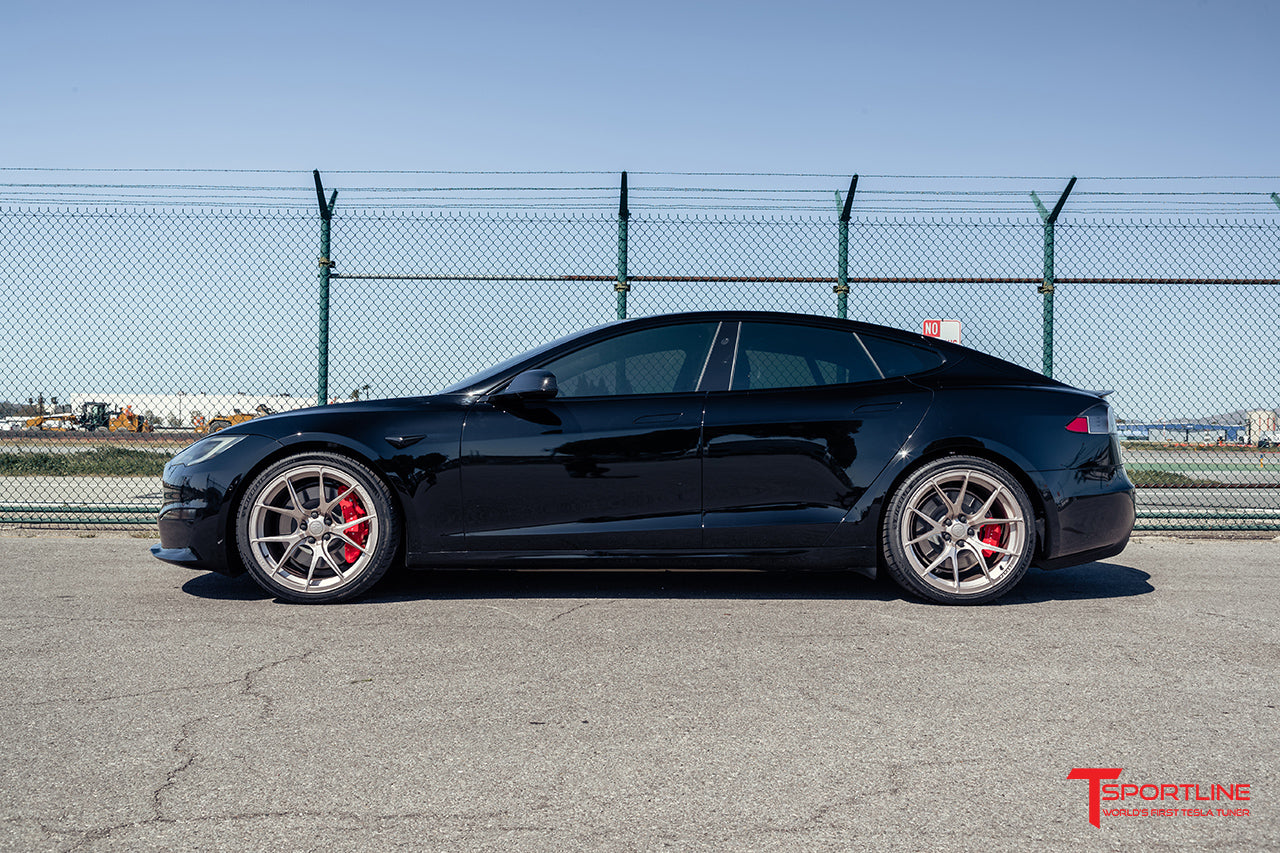 TS115 21" Tesla Model S Long Range & Plaid Wheel (Set of 4)