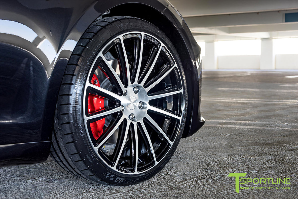 TS114 21&quot; Tesla Model S Wheel (Set of 4)