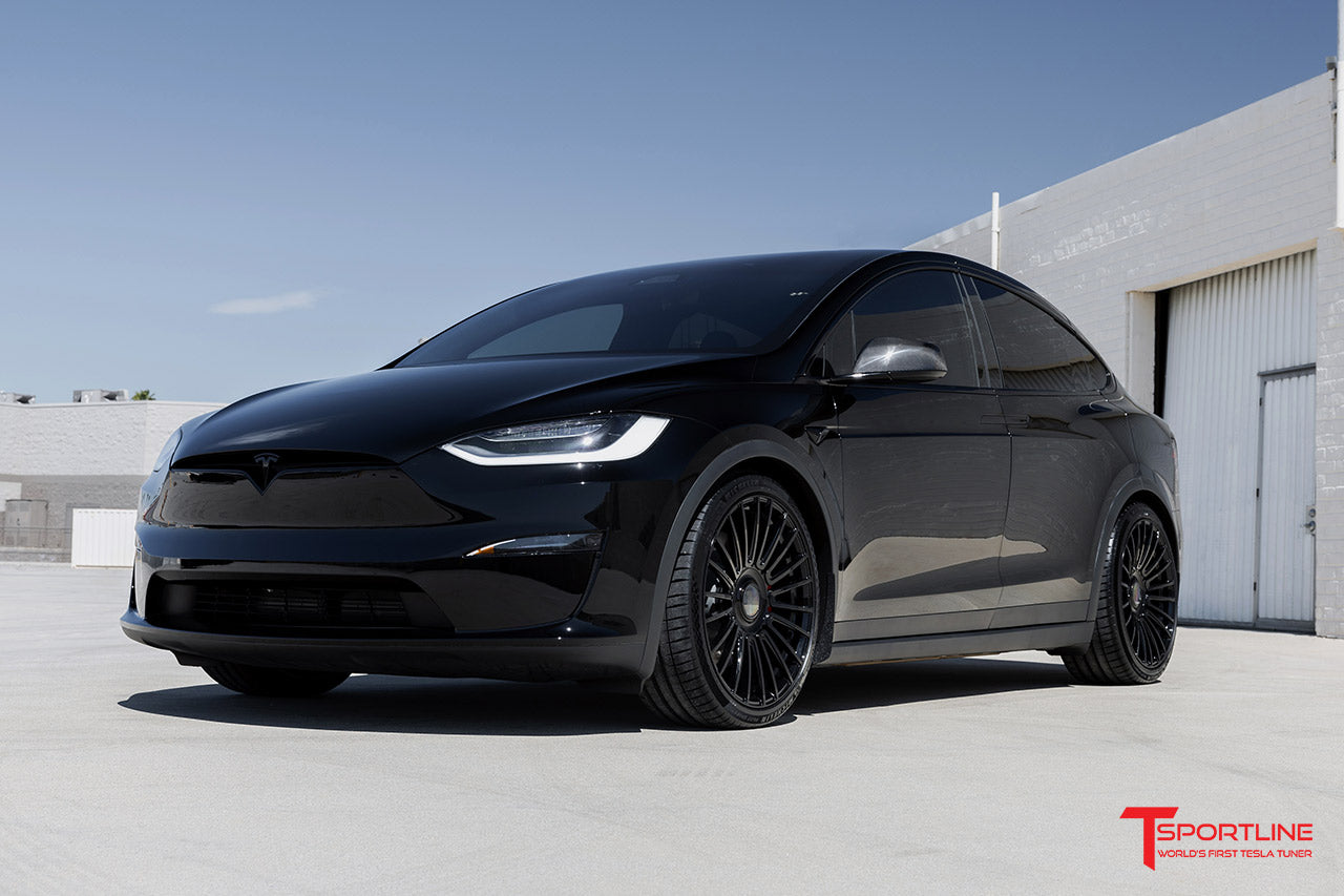 MX2022 22" Tesla Model X Long Range & Plaid Limited Edition Wheel and Tire Package (Set of 4)