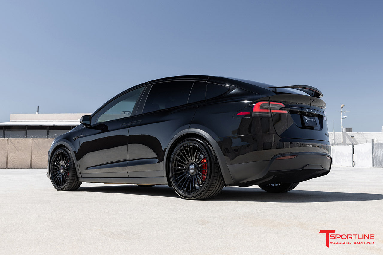 MX2022 22" Tesla Model X Long Range & Plaid Limited Edition Wheel and Tire Package (Set of 4)