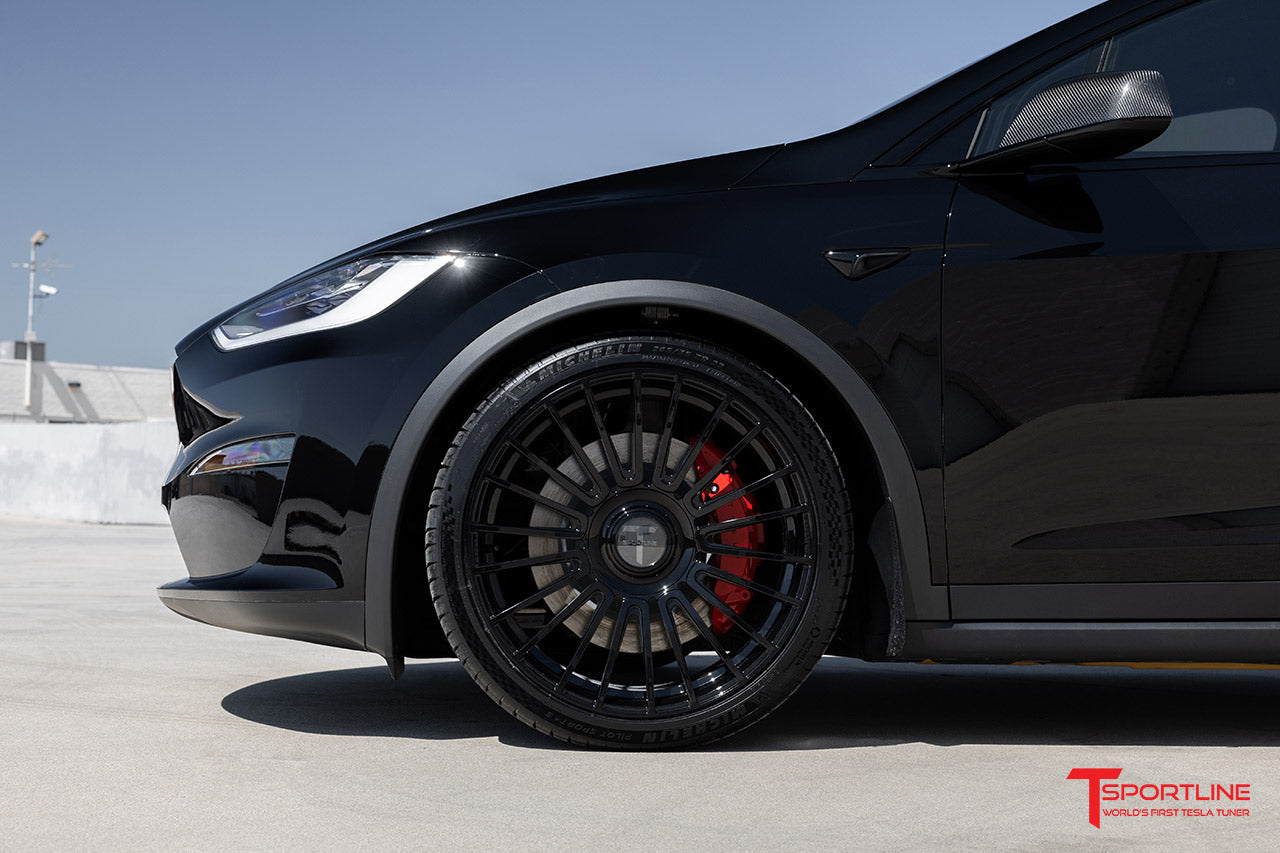 MX2022 22" Tesla Model X Long Range & Plaid Limited Edition Wheel and Tire Package (Set of 4)