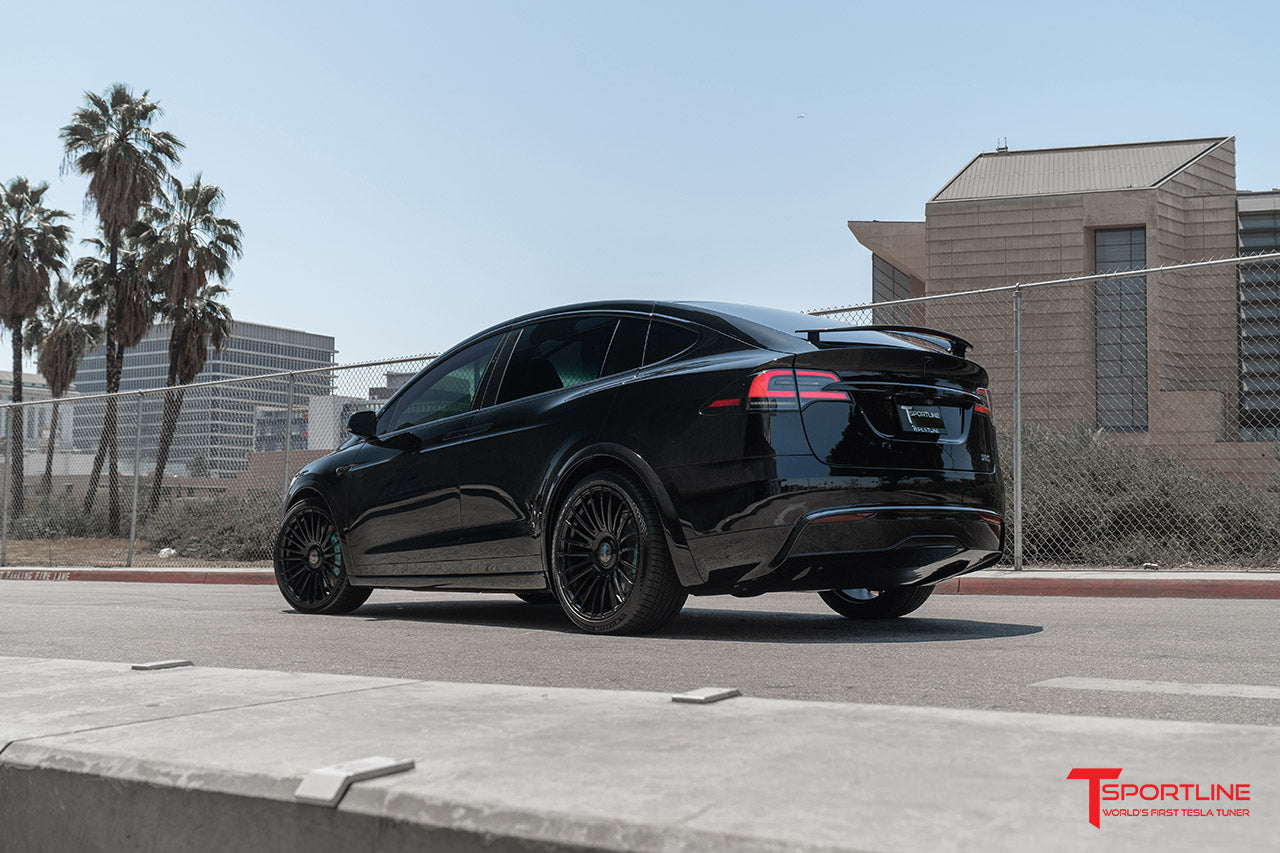 MX2022 22" Tesla Model X Long Range & Plaid Limited Edition Wheel and Tire Package (Set of 4)