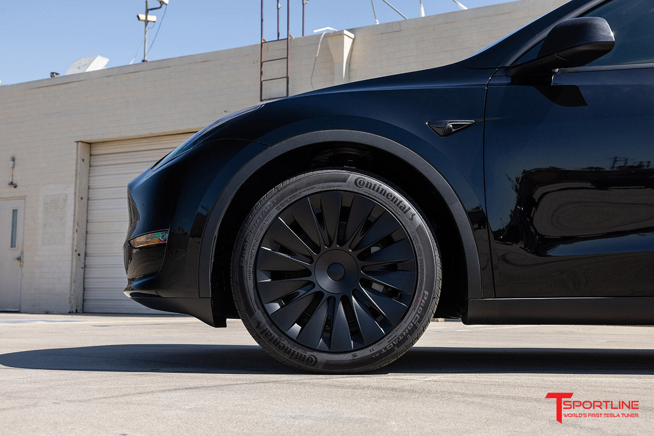 19 Inch Tesla Rims Tesla Model Y Aero Wheel Cover - T Sportline - Tesla Model S, 3, X & Y ...